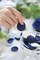 300pcs Rose Petals Dusty Blue Navy Faux Silk Flower Petals for Wedding Flower Girl Basket Aisle Scatter Dinner Table Centerpieces Party Confetti Decoration